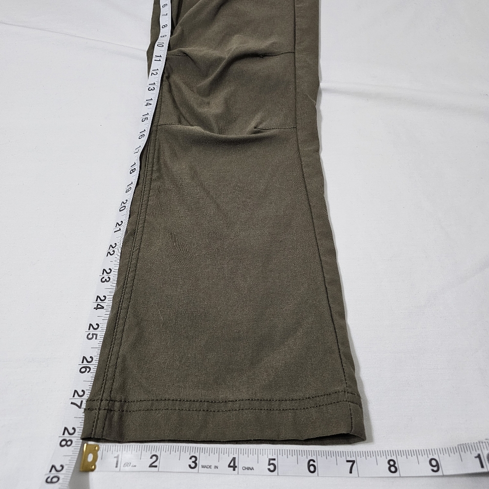 prAna Halle II HIKING Pant - Women's 14 Olive Green 95% Nylon 5% Elastane - Picture 5 of 9